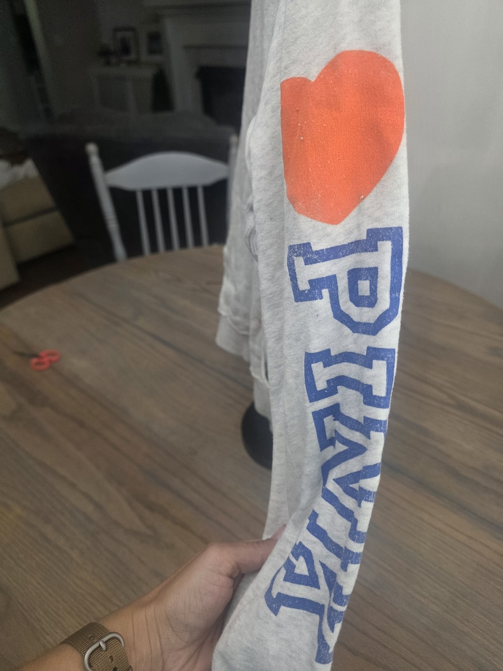 Vintage Victoria's Secret PINK Light Gray Hoodie Florida Gators - Picture 2 of 4